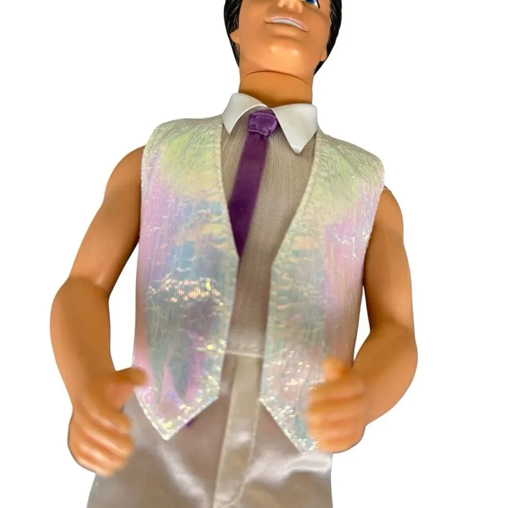VTG 1983 Crystal Barbie & Ken Dolls  *used see description